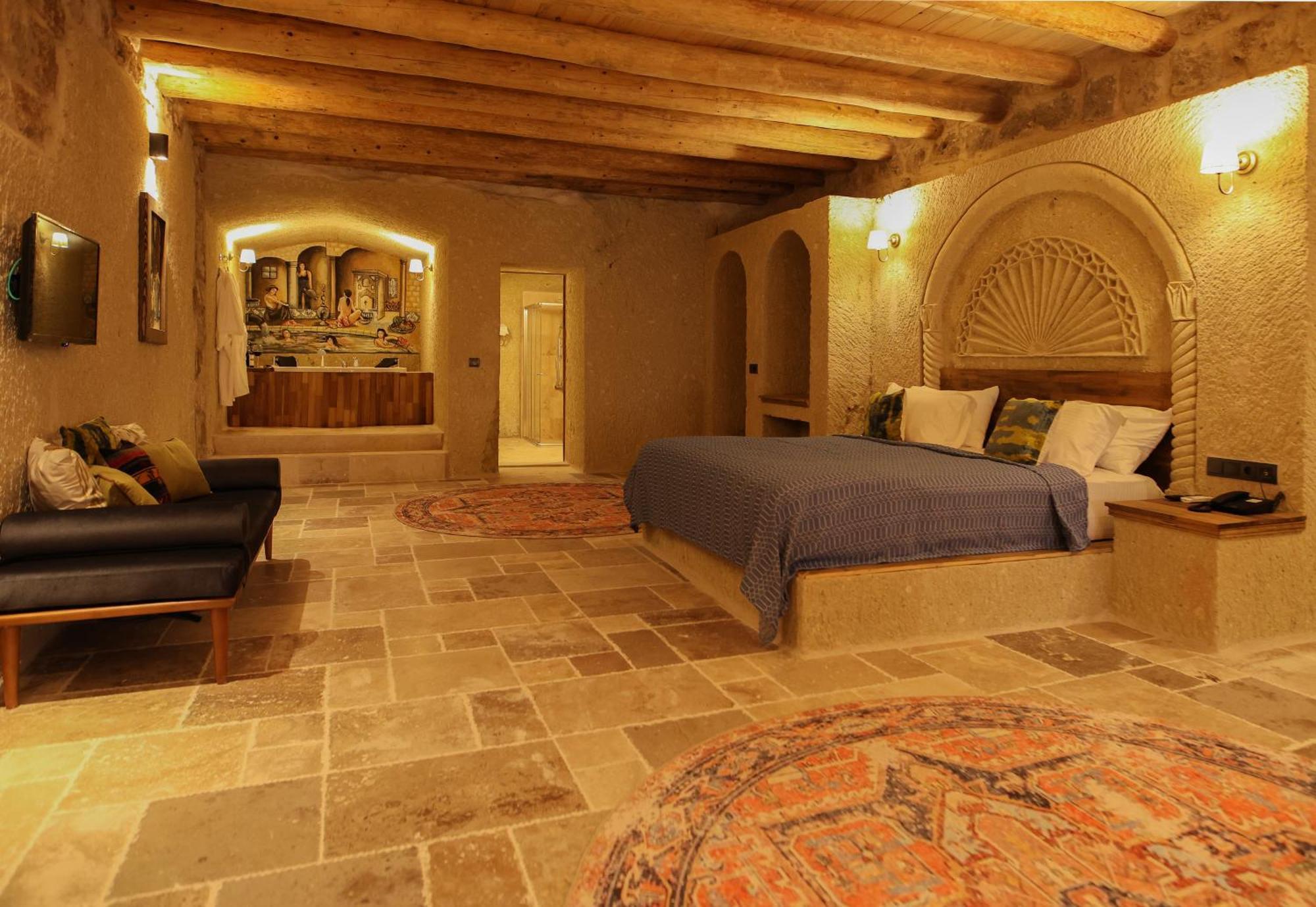 Cappadocia Vita Cave Hotel อูร์กุบ ภายนอก รูปภาพ